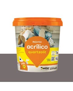 Rejunte Acrílico 1KG Preto Grafite Quartzolit