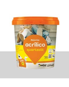 Rejunte Acrílico 1KG Cinza Plantina Quartzolit