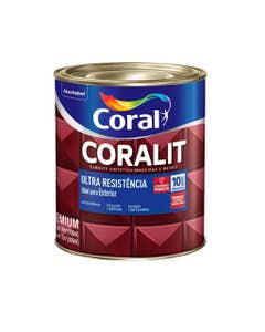 Esmalte Sintético Ultra Resistência Brilhante Coralit Branco 3,6L- Coral