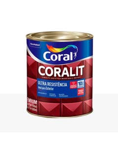 Esmalte Sintético Ultra Resistência Coralit Branco Acetinado 3,6L - Coral
