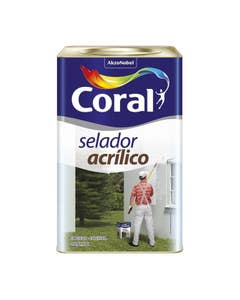 Selador Acrílico Branco 18L  - Coral