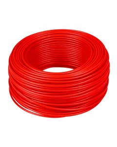 Cabo Flexível Cobrecom 750V 1,5mm Vermelho 100 Metros