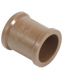 Luva Soldável 25mm PVC Marrom Tigre