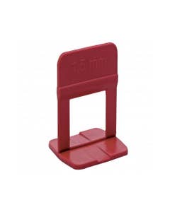 Espaçador Nivelador Slim 1,50mm Vermelho com 100 unid Cortag