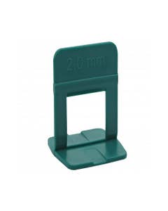 Espaçador Nivelador Slim 2,00mm Verde com 100 unid Cortag