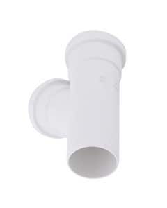 Junção Simples em PVC Rígido para Esgoto Tigre 100x75mm