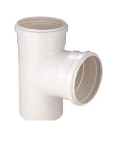 Tê em PVC Rígido para Esgoto Tigre 75x50mm