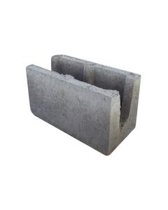 Bloco Canaleta Estrutural de Concreto 19x19x39cm