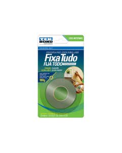 Fita Dupla Face Transparente Fixa Tudo 12mm x 2m Tekbond