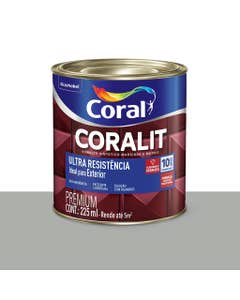 Esmalte Sintético Ultra Resistência Brilhante Coralit Platina 225ml - Coral