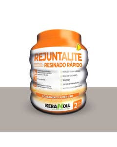 Rejunte Rejuntalite Resinado Cinza Ferro 2KG Kerakoll