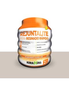 Rejunte Rejuntalite Resinado Cinza Claro 2KG Kerakoll