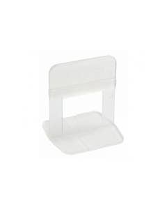 Espaçador Nivelador Premium 1,0mm Branco com 50 unid Cortag